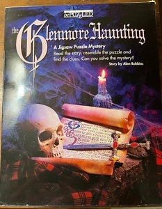the Glenmore Haunting a Jigsaw Puzzle Mystery & Story Book 1987 - Picture 1 of 3