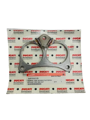 Exhaust Pipe Flange Ducati Superbike 996 and 748 from 2000 to 2001 CD 16010421D - Image 1 of 4