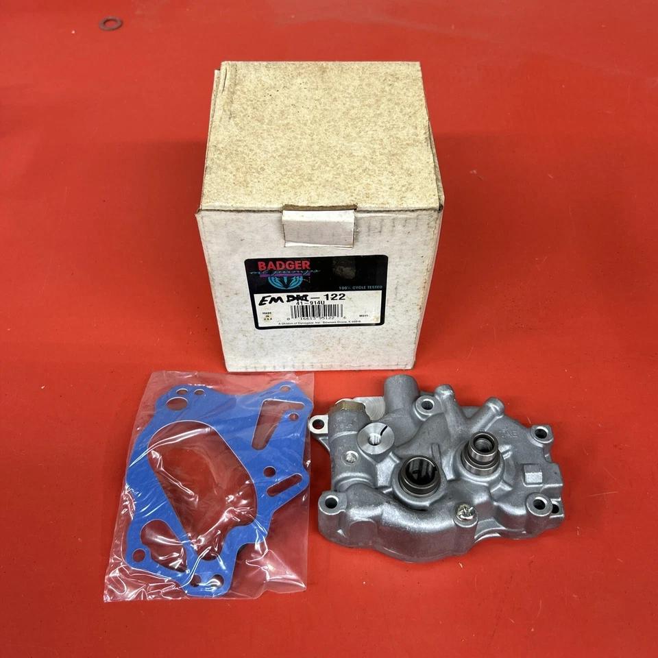 Bomba de aceite EM-122 para 78-89 Chrysler/Mitsubishi/Dodge 2.6L/156 G54B L4 8V SOHC Foto 1 de 4
