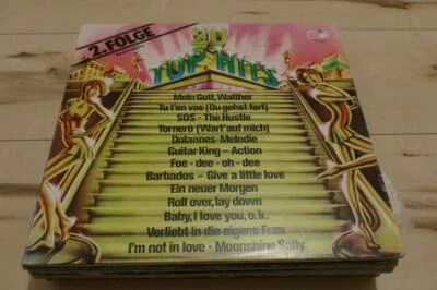 VA Sampler - 20 Top Hits (2. Folge) - Vocal Productions Pop 80s - Album Vinyl LP - Bild 1 von 2