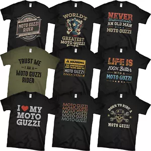 MAGLIETTE MOTO GUZZI RIDER. DISEGNI FANTASTICI E DIVERTENTI. IDEA REGALO MOTO BIKER - Foto 1 di 14