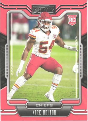 2021 Panini Playbook Nick Bolton - Image 1 of 2