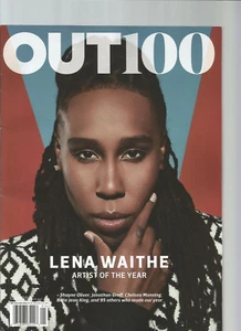 OUT 100 MAGAZINE LENA WAITHE ARTIST OF THE YEAR DECEMBER 2017/JANUARY 2018 - Picture 1 of 1