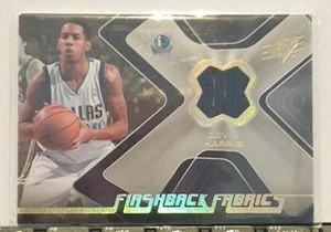 2006-07 SPx Flashback Fabrics tarjeta de camiseta de Devin Harris - Dallas Mavericks - Imagen 1 de 1