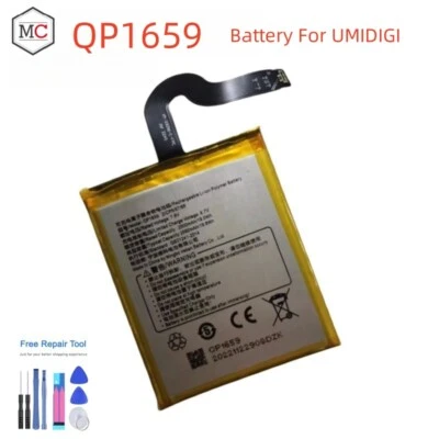 Аккумулятор перезаряжаемый 2500 мАч 19,0 Втч 7,6 В для UMIDIGI QP1659 2ICP5/57/66 - Изображение 1 из 4
