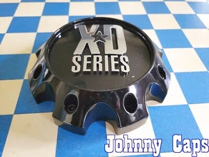 XD Wheels # 1079L170-H42 . GLOSS BLACK Custom Wheel Center Cap  [68]  (QTY. 1) - Picture 1 of 13