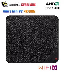 Beelink SER5 MAX AMD Ryzen 7 5800H Office Mini PC Win 11 WiFi6 32G 500G 4K 60Hz - Photo 1/23