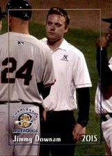 2015 Charleston RiverDogs Grandstand #13 Jimmy Downam Somers Point New Jersey NJ