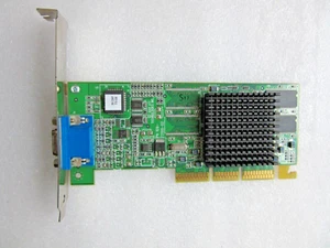 Dell ATi Rage 128 Ultra AGP VGA Retro Vintage Graphics Card 16MB 02G813 - Picture 1 of 12