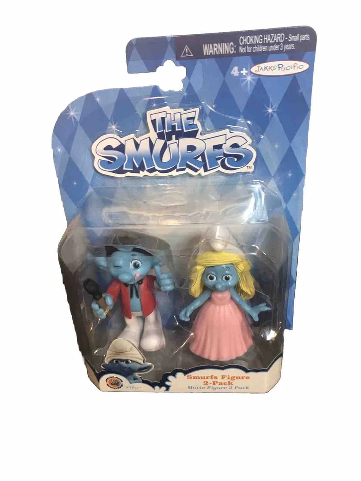 The Smurfs Grab EMS Wave 1 Smurfette and Painter Figurines