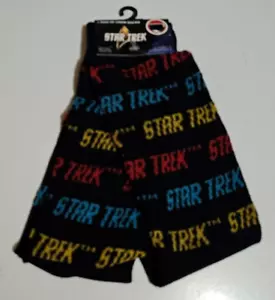 Star Trek 1 Pair Men's Crew Socks (fits shoe size 6-12) New - Picture 1 of 12