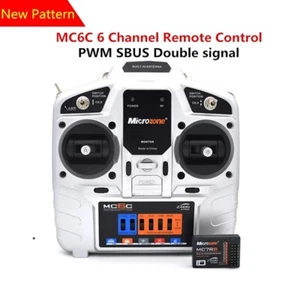 MicroZone MC6C RC Toys v2 2.4G 6CH Controlador Transmisor Receptor Sistema de Radio - Imagen 1 de 10