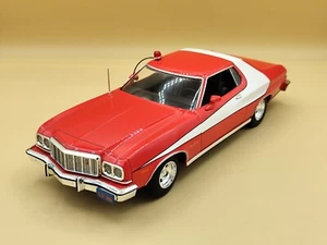 1/18 Ford Gran Torino Rouge 1976 "Starsky & Hutch" Greenlight Défaut Issue - Imagen 1 de 3