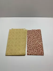 Quilt crafts Fabric remnant floral Cranston print works lot 2 - Picture 1 of 6
