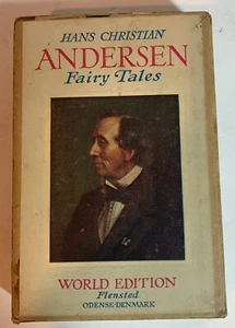 Vintage Hans Christian Andersen Märchen Hardcover mit Slipper DJ World Edition - Bild 1 von 10