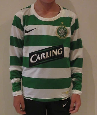NIKE CELTIC GLASGOW TRIKOT [GR. XS / S / M / L / XL] LANGARM GRÜN WEIß NEU & OVP