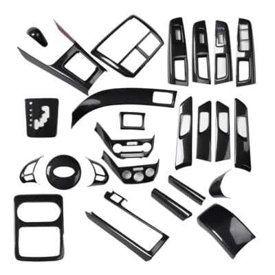 Cubierta de decoración interior de coche de fibra de carbono ABS para Subaru Forester 2008-2012  Foto 1 de 4