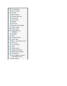 Pontiac Grand Prix 2005 Color Wiring Diagram Schematic V6 3.8L pdf - Picture 1 of 1