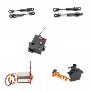 KingVal Shock Absorber/Receiver/Servo/Motor For WLtoys 2428 1/24 RC Crawler Car - Picture 1 of 6