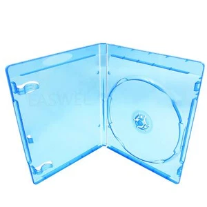 Amaray Blu Ray Hülle 15 mm für 1 BluRay DVD single Case 50 Leer Hüllen - Afbeelding 1 van 3