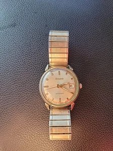 Seltene Bulova Herren 10k Walzvergoldet Mechanische Uhr, Läuft Super! - Bild 1 von 8