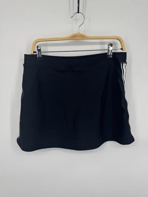 NUEVO CON ETIQUETAS YPB Sculpt Lux Corto Para Mujer Grande Negro Blanco Rayas Cintura Elástica Correr Foto 1 de 4