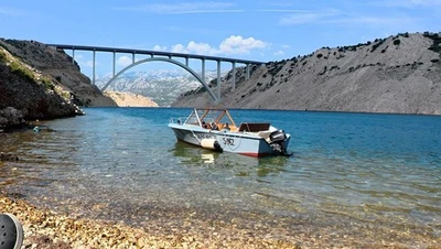 Sportboot GFK-SELCO mit Trailer und 15 PS Mercury Motor,sofort fahrbereit! - Bild 1 von 4