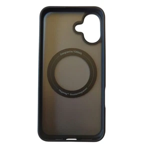 TORRAS 360 Drehbarer Magnetring iPhone 16 Plus Hülle, MagSafe, Ständer, Schwarz - Bild 1 von 2