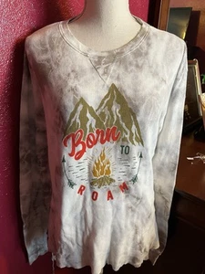 Suéter de mujer de Chillionaire talla XL Precioso tinte color con estampado - Imagen 1 de 4