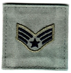 USAF Patch Chevron (um 2010-2021) - Senior Airman ABU GORE-TEX Jacket Tab - Bild 1 von 2