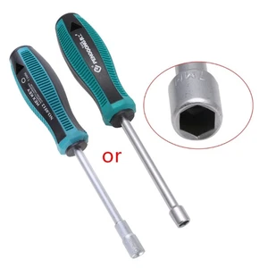 Screwdriver Hex Nut Key Nutdriver Tool 7/8/10mm Screwdriver Professional Durable - Picture 1 of 8