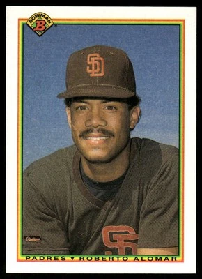 1990 Bowman #221 Roberto Alomar - Image 1 of 2
