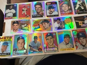 2001 Topps Archives Reserve Refractors LOT 19 DIFFERENT W/ SEAVER MARIS MUSIAL + - Picture 1 of 6