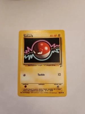 Pokémon TCG Voltorb Base Set 2 98/130 Regular Unlimited Common - Image 1 of 2