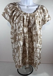 LC Lauren Conrad Women's Flowy Shirred Top Size 0x(XL - Picture 1 of 8