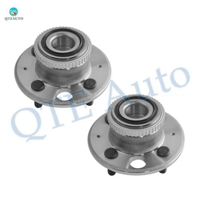 Par de 2 conjuntos de cojinetes de cubo de rueda trasera para Acura Integra L4 1990-2001 4 ruedas ABS Foto 1 de 4