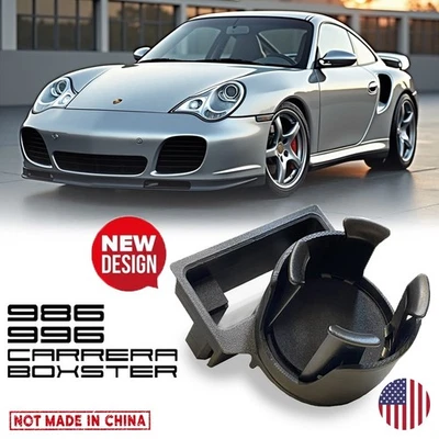 Porsche 911 Carrera 996 Boxster 986 Cup Holder Ashtray Delete Storage Cubby - Image 1 of 4