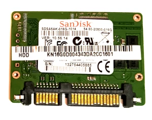 SanDisk 16GB 2.5 SATA SSD, SDSA5AK-016G-1014, Great Condition, Fast Shipping. - Picture 1 of 2