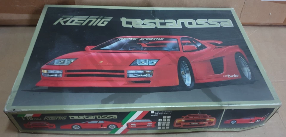 Fujimi 1/16 koenig Ferrari testarossa      big scale       raro - Immagine 1 di 4