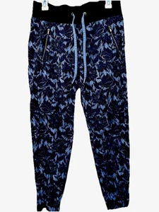 Pantalones Athleta San Francisco Mujer’s Ropa Activa Floral Azul Deportes  - Imagen 1 de 7