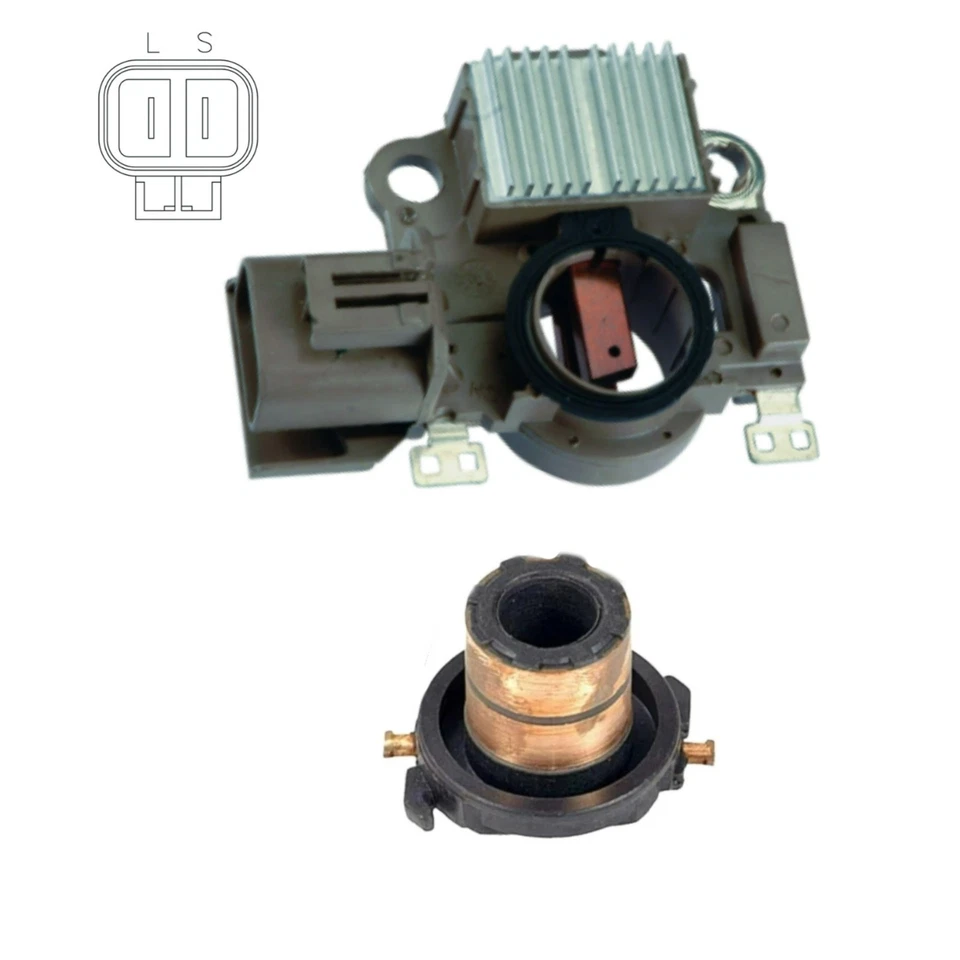 交流发电机调节器滑环套件英菲尼迪 G35 QX4 350Z 探路者带 A3TG0191 — 第 1/1 张图片