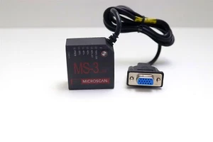 Microscan MS-3 Laser Barcode Scanner FIS-0003-0169G 5V 2W - Bild 1 von 5
