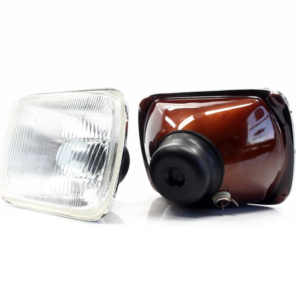 2X SCHEINWERFER VORNE Passend Für Jeep Cherokee XJ 84-01 EU Version Headlight - Bild 1 von 1
