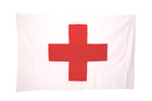 RED X FLAG 100% Cotton Peace Medic Corps Swiss Authentic Military Vintage  5'x3'