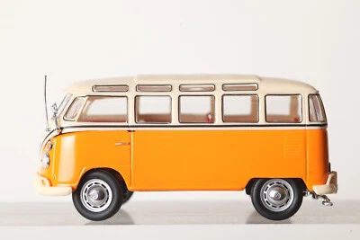 Hongwell  1:43 Volkswagen T1  VW Samba Bus beige orange  (135653) - Bild 1 von 4