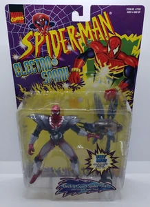 Toybiz Spider-Man Electro-Spark Spiderman Action Figure Spider Pincer 1997 MOC - Picture 1 of 16