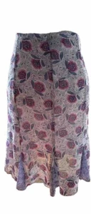 Clio Blue Skirt With A Pleated Hem & Slip Liner - Size 10 - Picture 1 of 10