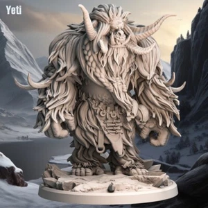 Yeti - Frost Tribe - D&D or Wargaming Miniature 32mm - Picture 1 of 1