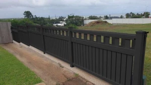 Monument Slatted Style Sliders & Fences & Gates - Ready In 48 hours SQM Guide - Picture 1 of 13