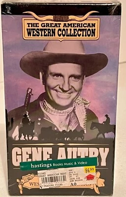 The Great American Western Collection Gene Autry  VHS Tape Foto 1 de 2
